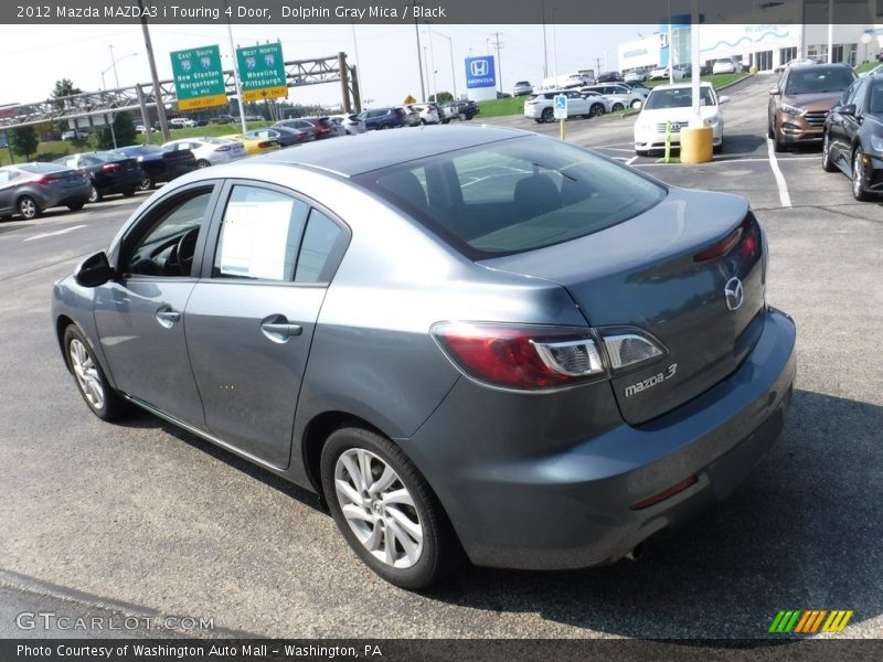 Dolphin Gray Mica / Black 2012 Mazda MAZDA3 i Touring 4 Door