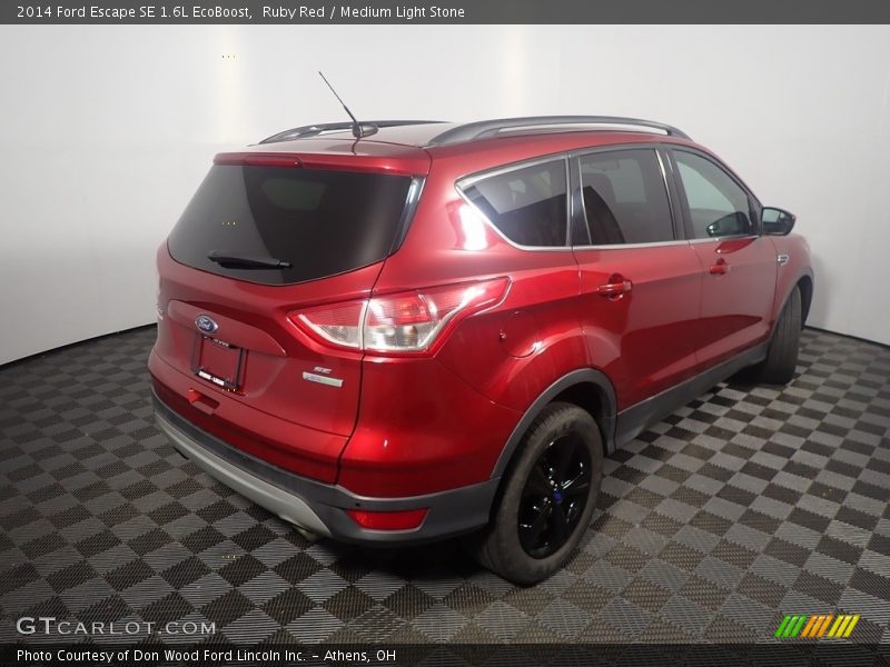 Ruby Red / Medium Light Stone 2014 Ford Escape SE 1.6L EcoBoost