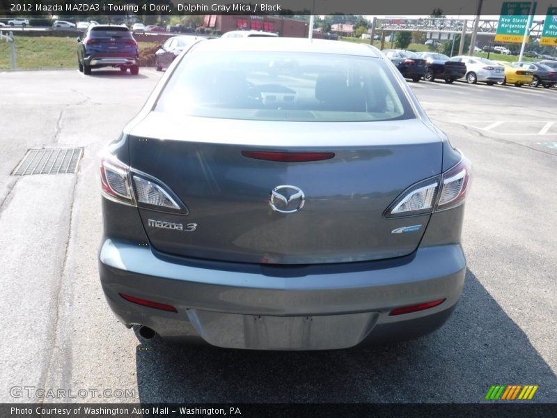 Dolphin Gray Mica / Black 2012 Mazda MAZDA3 i Touring 4 Door
