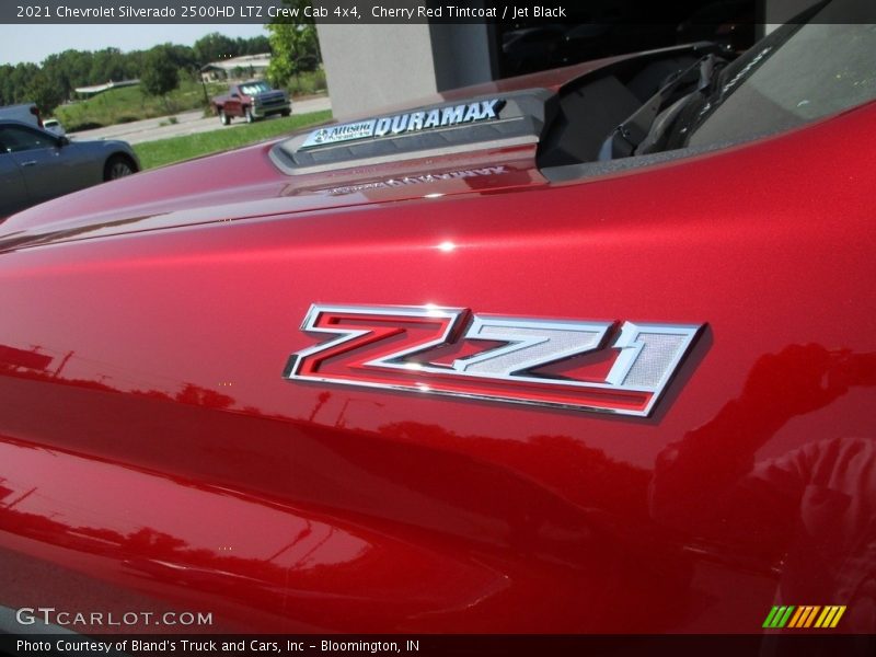 Cherry Red Tintcoat / Jet Black 2021 Chevrolet Silverado 2500HD LTZ Crew Cab 4x4