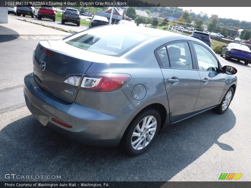 Dolphin Gray Mica / Black 2012 Mazda MAZDA3 i Touring 4 Door