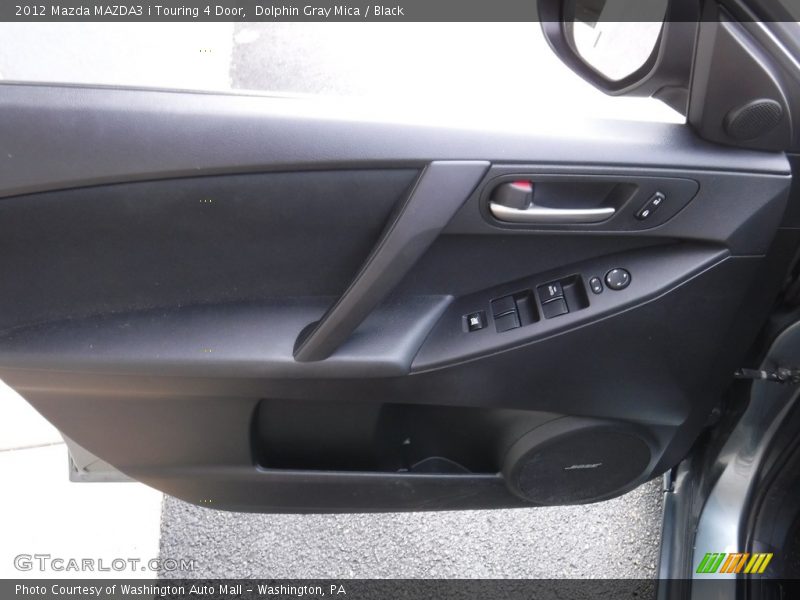 Dolphin Gray Mica / Black 2012 Mazda MAZDA3 i Touring 4 Door
