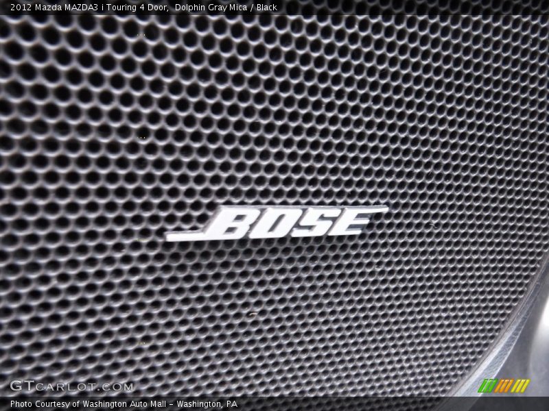 Dolphin Gray Mica / Black 2012 Mazda MAZDA3 i Touring 4 Door
