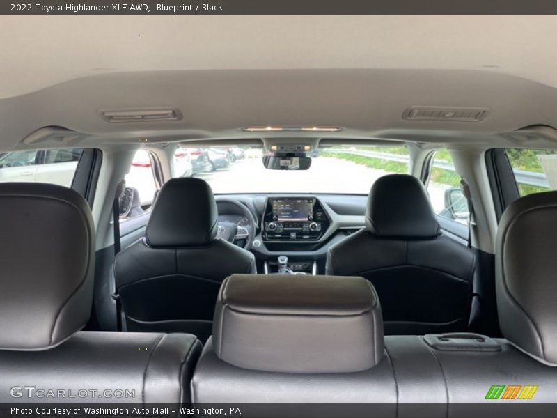 Blueprint / Black 2022 Toyota Highlander XLE AWD