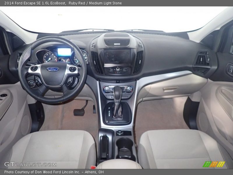 Ruby Red / Medium Light Stone 2014 Ford Escape SE 1.6L EcoBoost