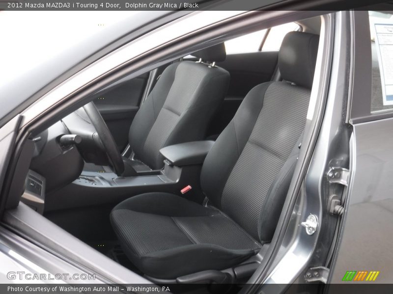Dolphin Gray Mica / Black 2012 Mazda MAZDA3 i Touring 4 Door