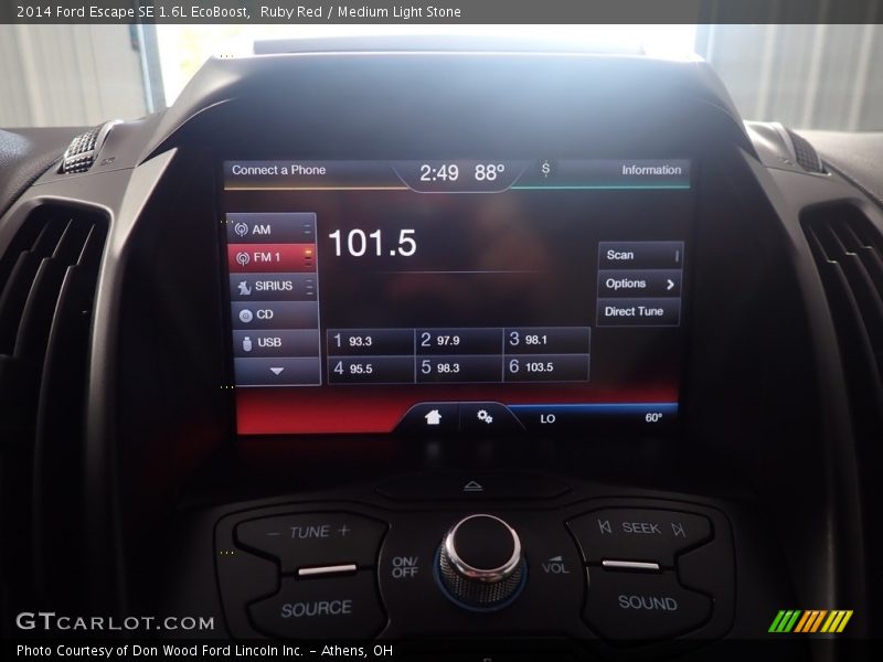 Ruby Red / Medium Light Stone 2014 Ford Escape SE 1.6L EcoBoost