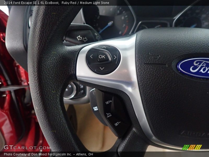 Ruby Red / Medium Light Stone 2014 Ford Escape SE 1.6L EcoBoost