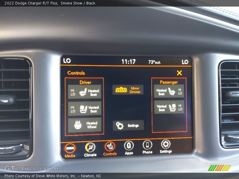 Smoke Show / Black 2022 Dodge Charger R/T Plus