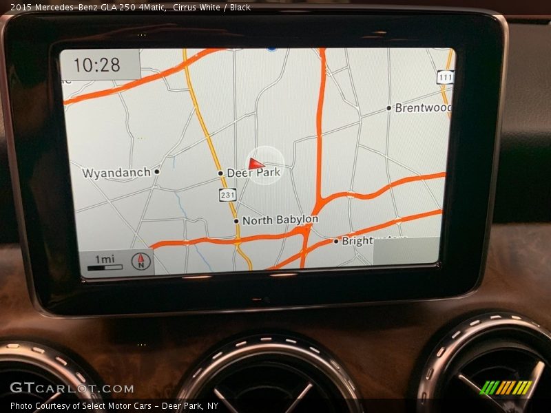 Cirrus White / Black 2015 Mercedes-Benz GLA 250 4Matic