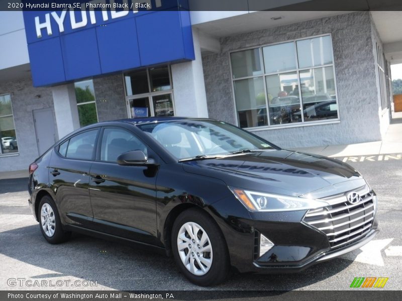 Phantom Black / Black 2020 Hyundai Elantra SE