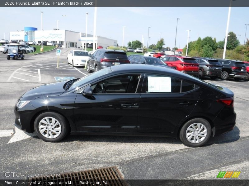 Phantom Black / Black 2020 Hyundai Elantra SE