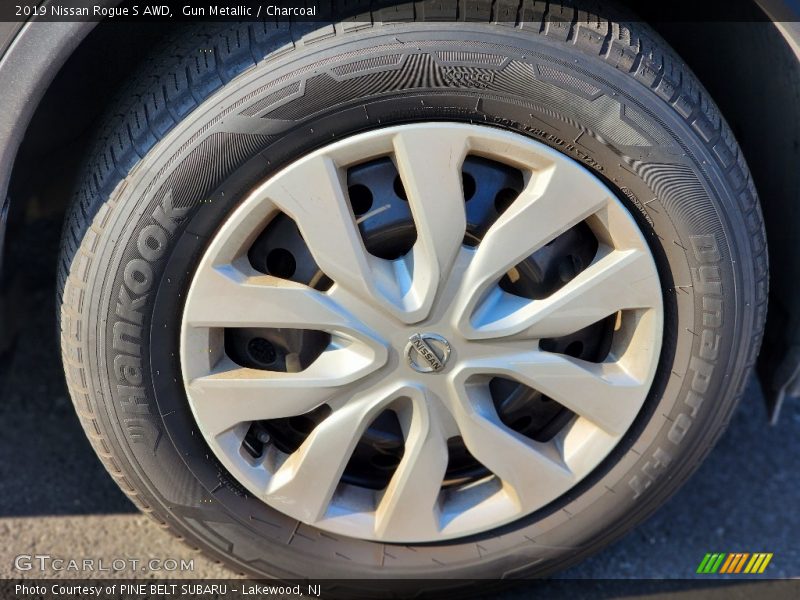Gun Metallic / Charcoal 2019 Nissan Rogue S AWD