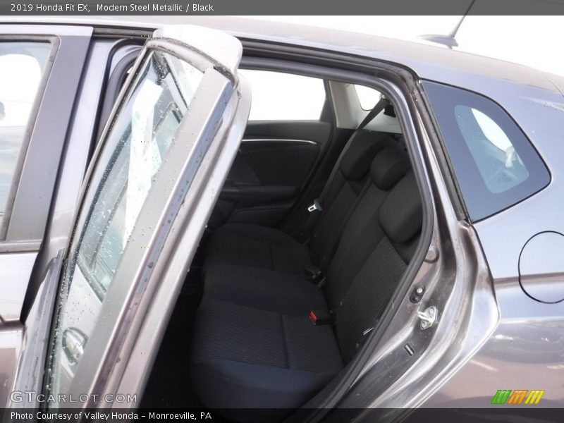 Modern Steel Metallic / Black 2019 Honda Fit EX