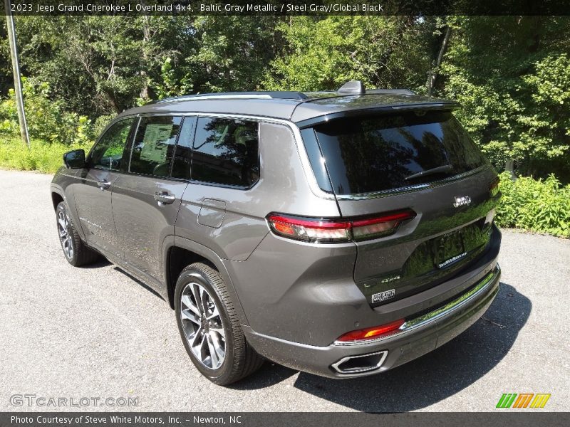 Baltic Gray Metallic / Steel Gray/Global Black 2023 Jeep Grand Cherokee L Overland 4x4