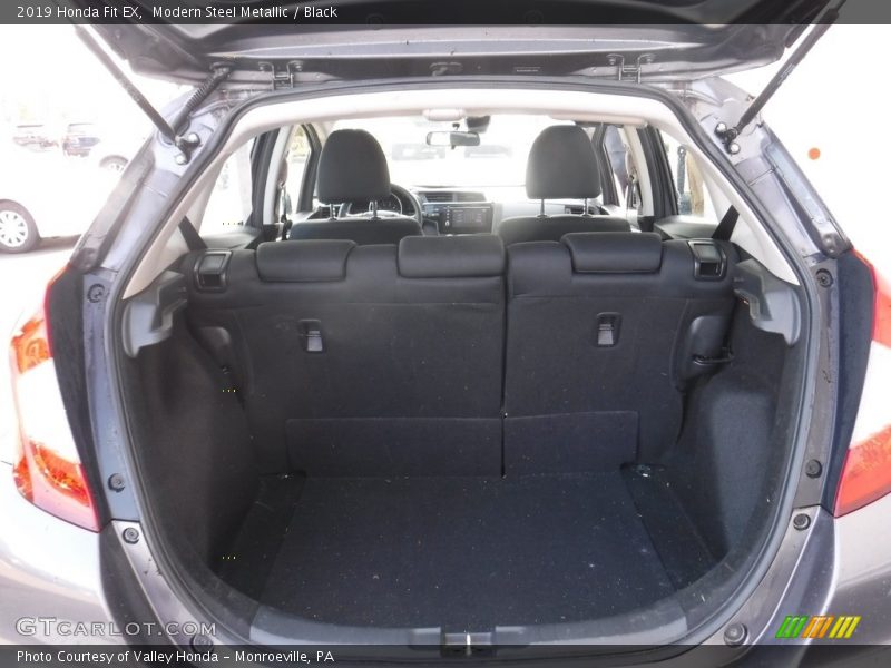 Modern Steel Metallic / Black 2019 Honda Fit EX