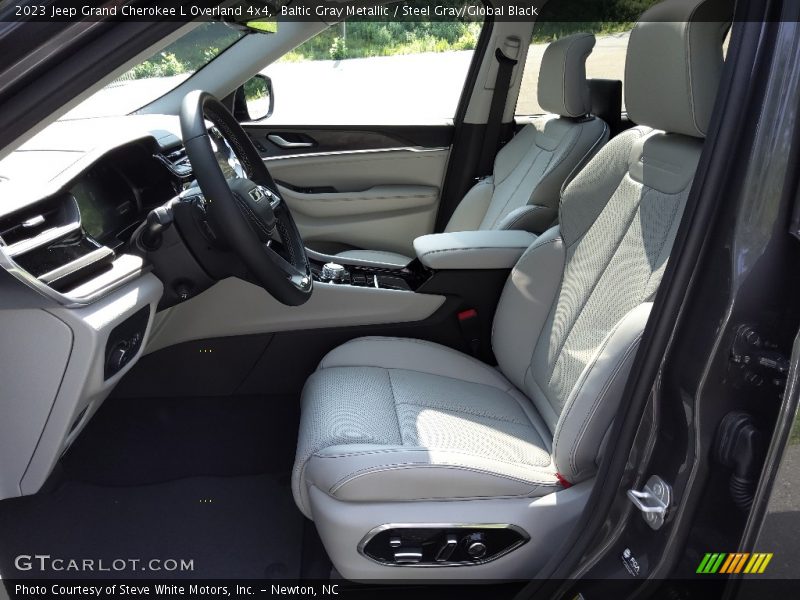 Baltic Gray Metallic / Steel Gray/Global Black 2023 Jeep Grand Cherokee L Overland 4x4