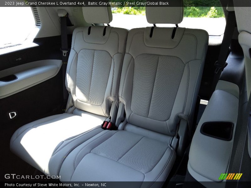 Rear Seat of 2023 Grand Cherokee L Overland 4x4