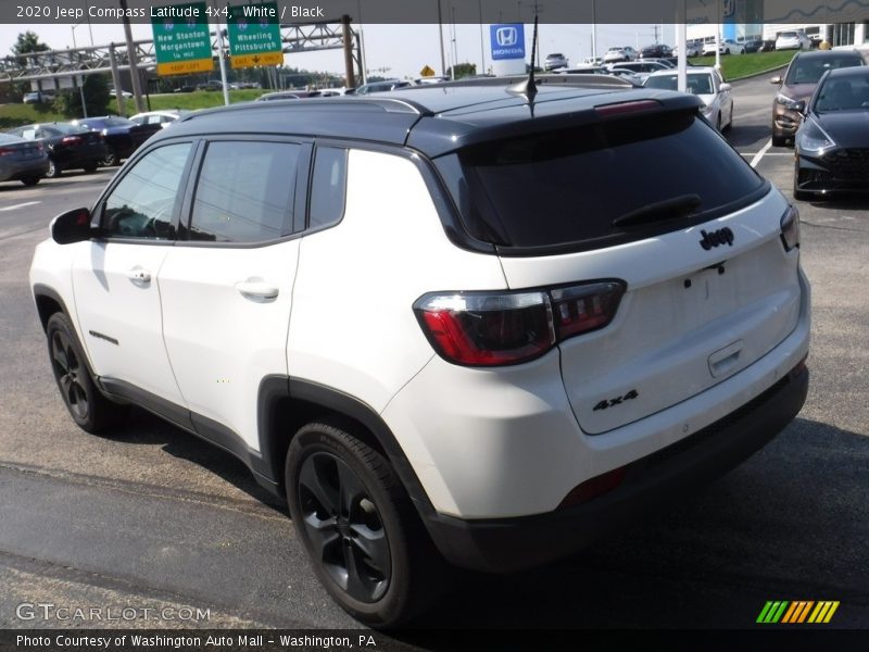 White / Black 2020 Jeep Compass Latitude 4x4