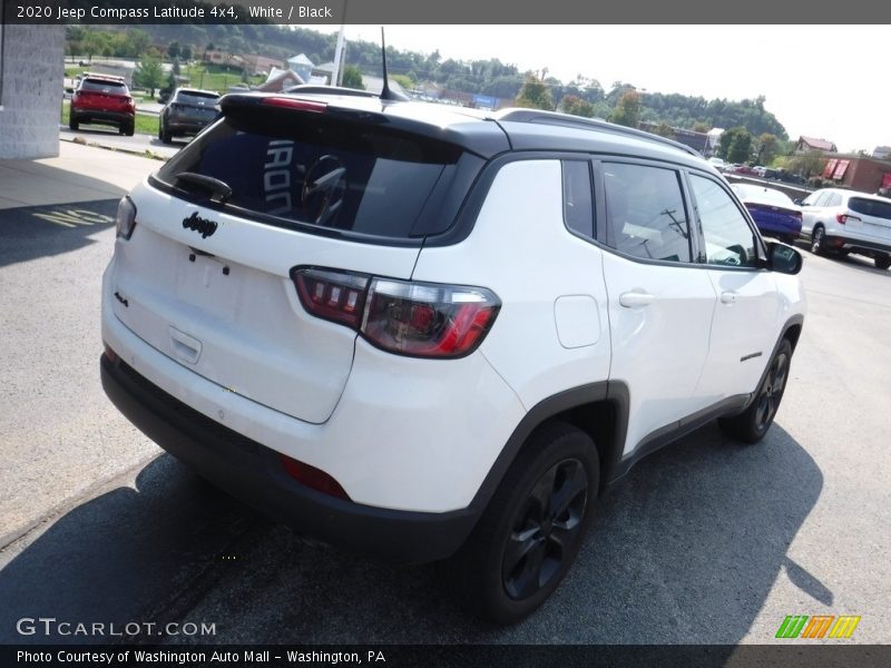 White / Black 2020 Jeep Compass Latitude 4x4