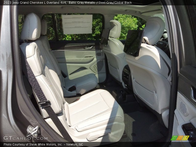 Rear Seat of 2023 Grand Cherokee L Overland 4x4