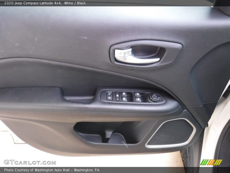 White / Black 2020 Jeep Compass Latitude 4x4