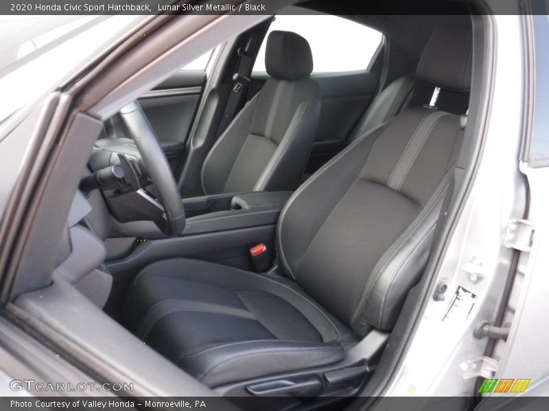 Lunar Silver Metallic / Black 2020 Honda Civic Sport Hatchback
