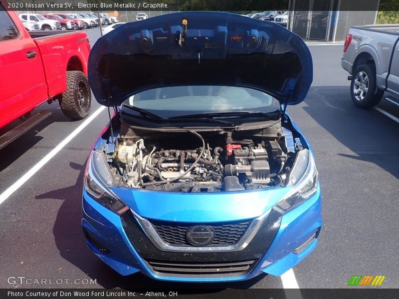 Electric Blue Metallic / Graphite 2020 Nissan Versa SV