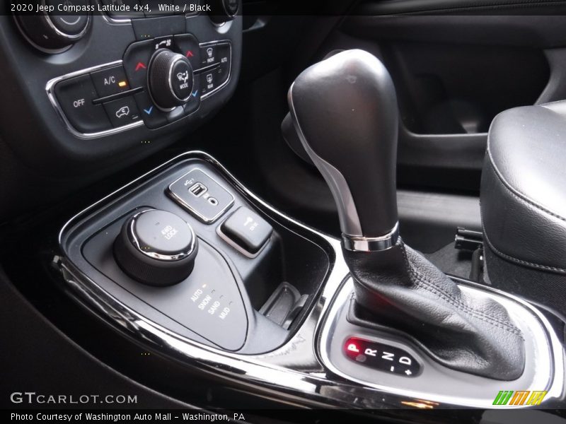 White / Black 2020 Jeep Compass Latitude 4x4