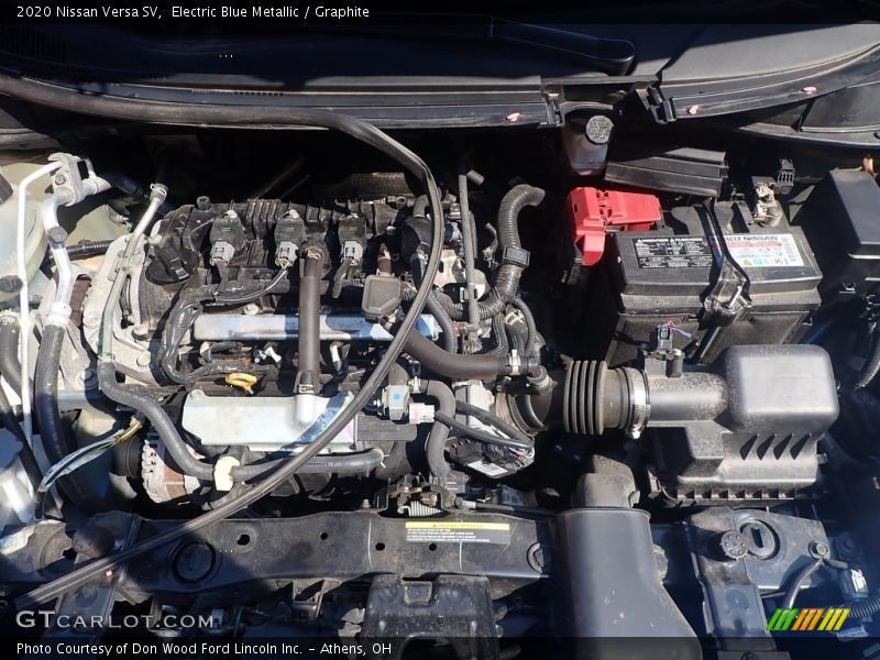  2020 Versa SV Engine - 1.6 Liter DOHC 16-Valve CVTCS 4 Cylinder