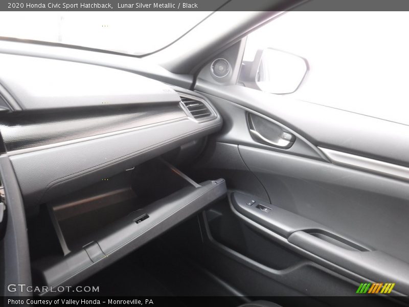 Lunar Silver Metallic / Black 2020 Honda Civic Sport Hatchback