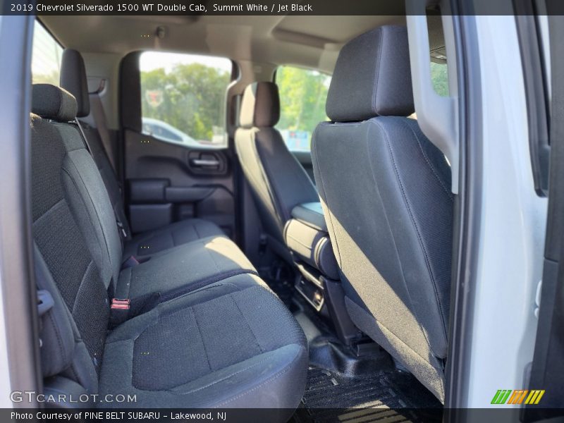 Summit White / Jet Black 2019 Chevrolet Silverado 1500 WT Double Cab