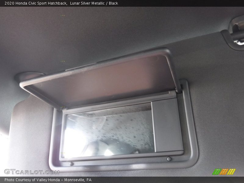 Lunar Silver Metallic / Black 2020 Honda Civic Sport Hatchback