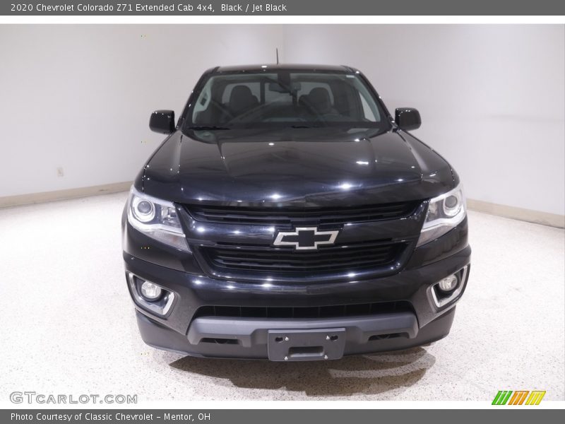 Black / Jet Black 2020 Chevrolet Colorado Z71 Extended Cab 4x4