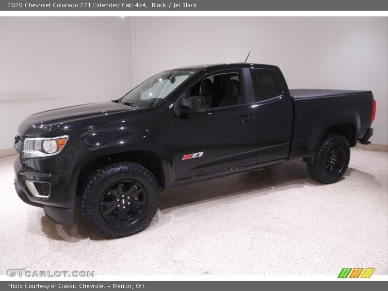 Black / Jet Black 2020 Chevrolet Colorado Z71 Extended Cab 4x4