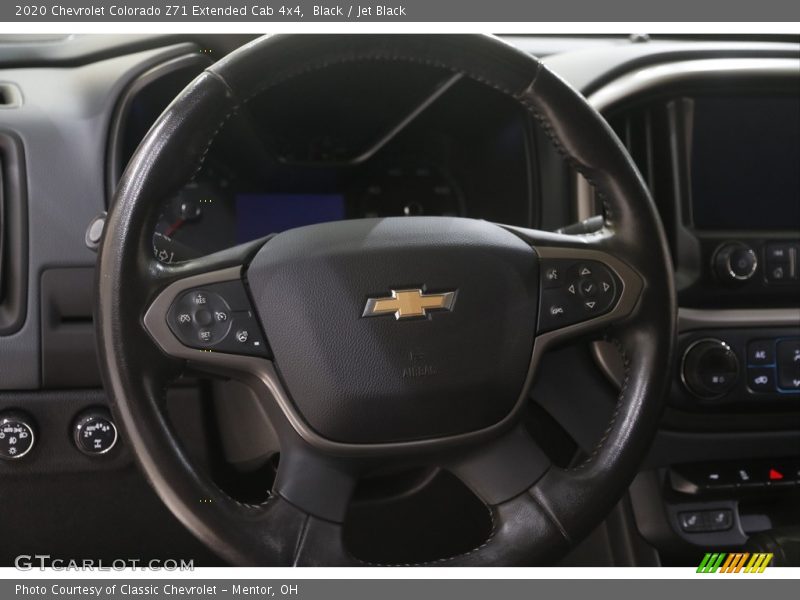 Black / Jet Black 2020 Chevrolet Colorado Z71 Extended Cab 4x4