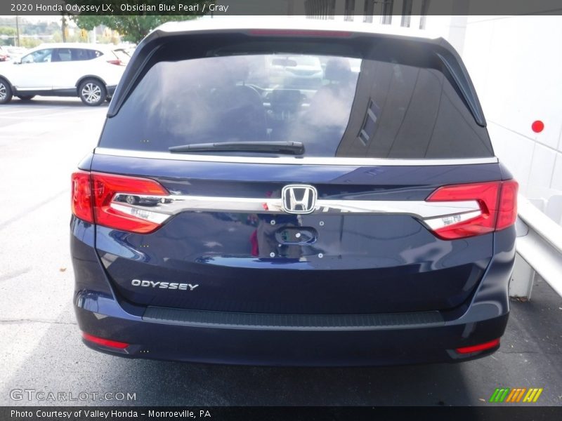 Obsidian Blue Pearl / Gray 2020 Honda Odyssey LX