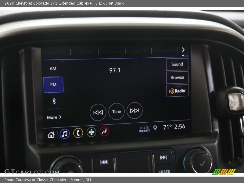 Black / Jet Black 2020 Chevrolet Colorado Z71 Extended Cab 4x4