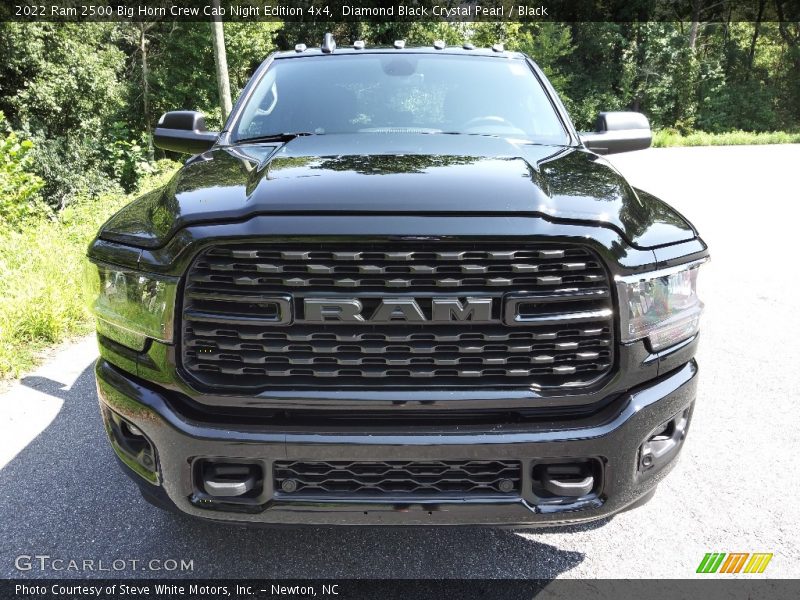 Diamond Black Crystal Pearl / Black 2022 Ram 2500 Big Horn Crew Cab Night Edition 4x4