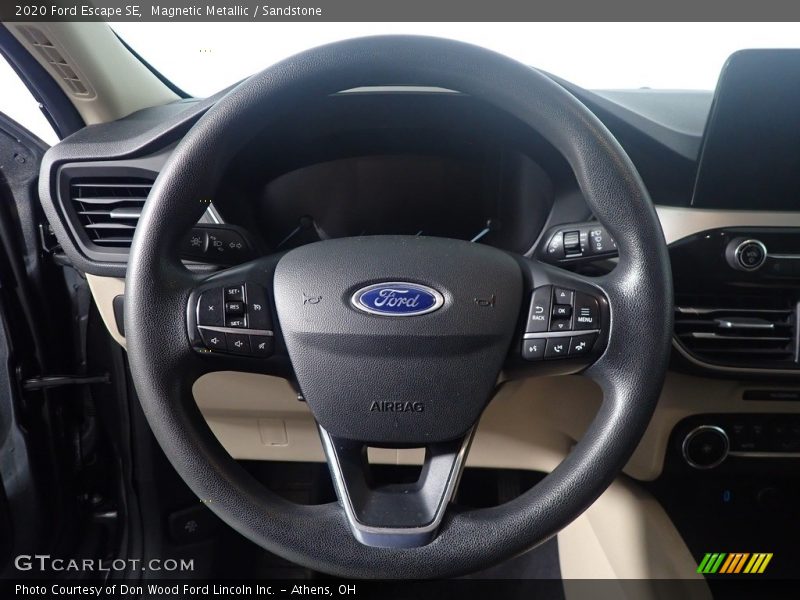 Magnetic Metallic / Sandstone 2020 Ford Escape SE