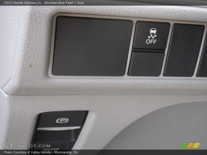 Obsidian Blue Pearl / Gray 2020 Honda Odyssey LX