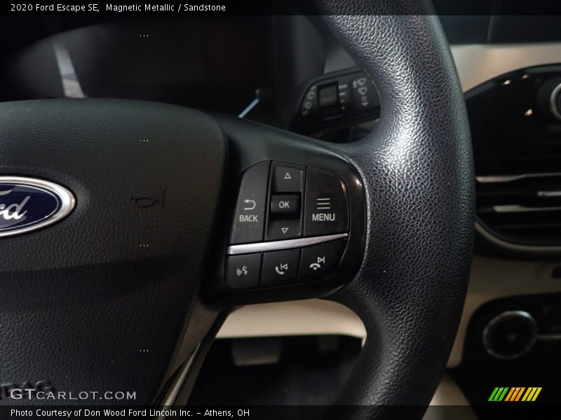 Magnetic Metallic / Sandstone 2020 Ford Escape SE
