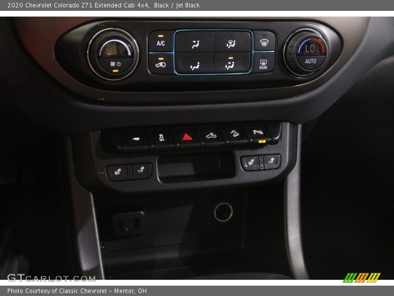 Black / Jet Black 2020 Chevrolet Colorado Z71 Extended Cab 4x4