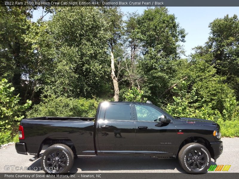  2022 2500 Big Horn Crew Cab Night Edition 4x4 Diamond Black Crystal Pearl