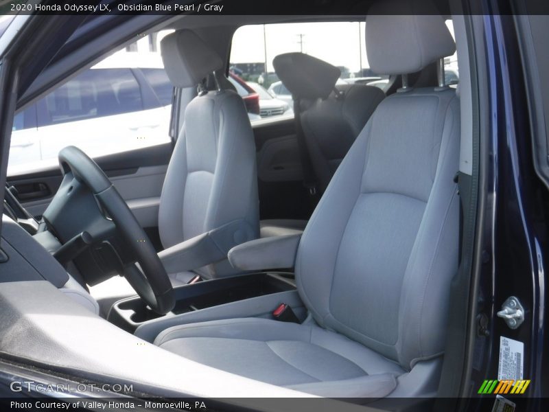 Obsidian Blue Pearl / Gray 2020 Honda Odyssey LX