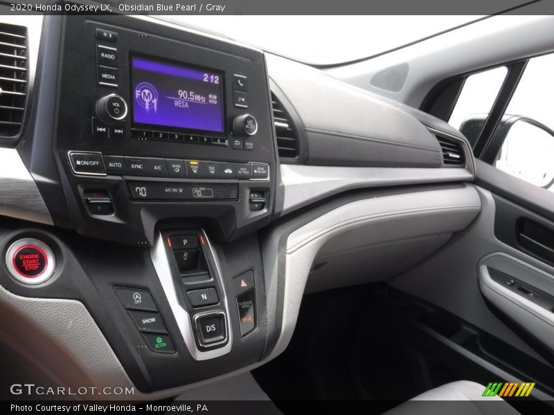 Obsidian Blue Pearl / Gray 2020 Honda Odyssey LX