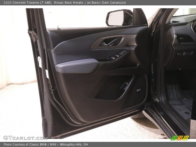 Mosaic Black Metallic / Jet Black/­Dark Galvanized 2020 Chevrolet Traverse LT AWD