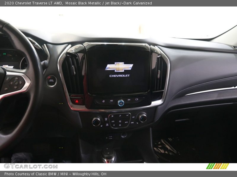 Mosaic Black Metallic / Jet Black/­Dark Galvanized 2020 Chevrolet Traverse LT AWD