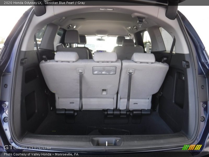 Obsidian Blue Pearl / Gray 2020 Honda Odyssey LX