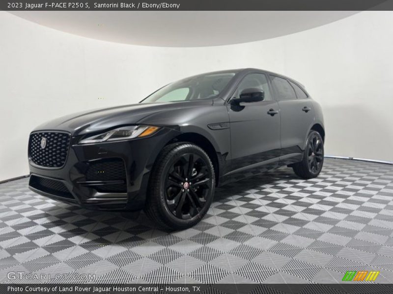 Santorini Black / Ebony/Ebony 2023 Jaguar F-PACE P250 S